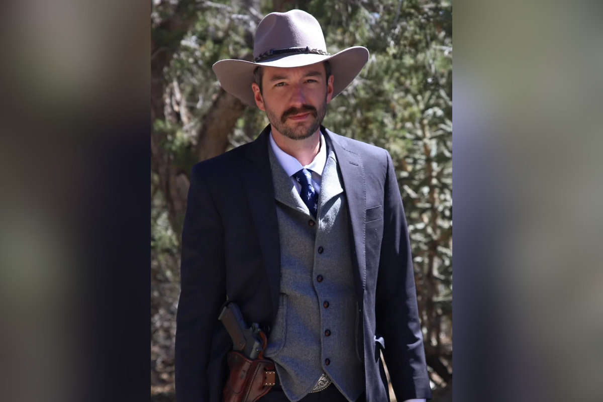 BernCo candidate defends wearing Confederate flag as symbol of ‘open rebellion’ against the government as he pushes ‘America only’ agenda in campaigns