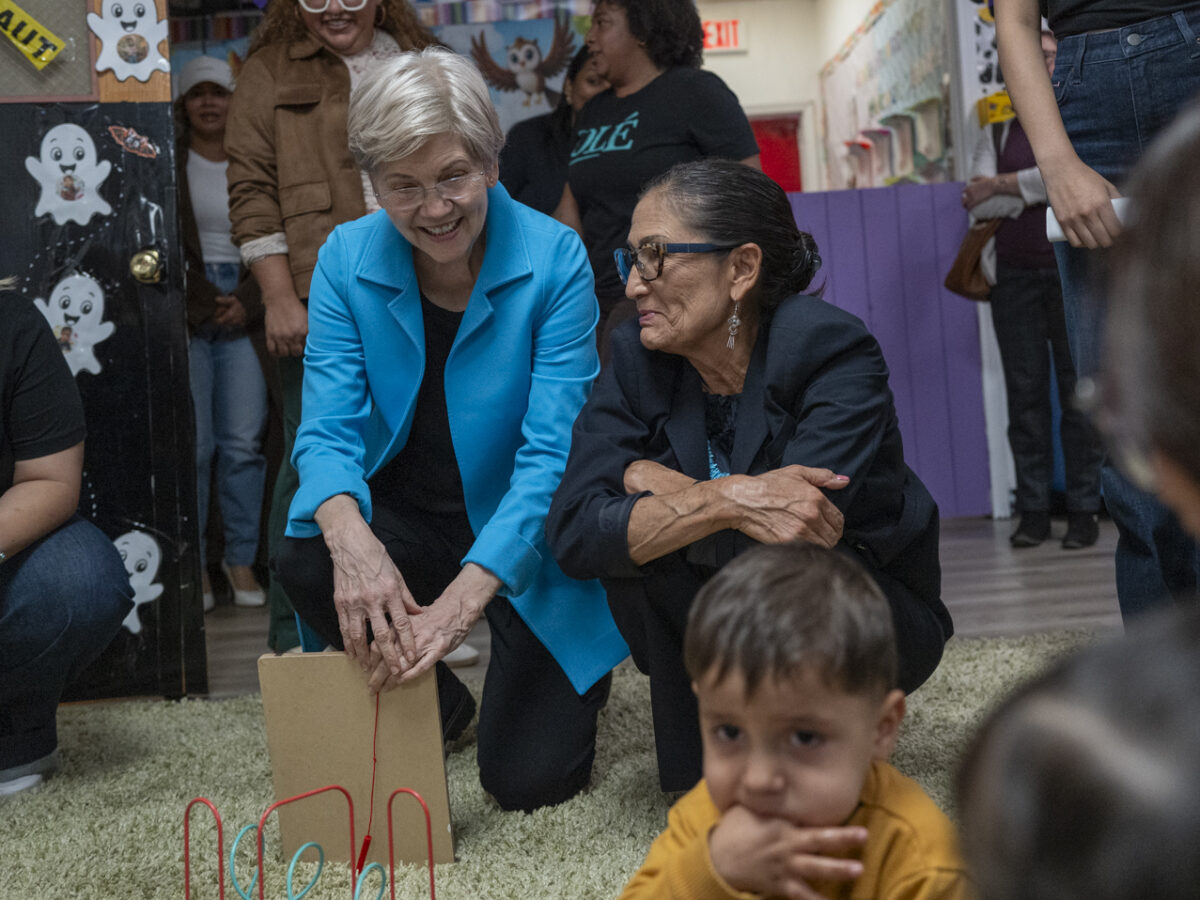 Warren stumps for Haaland in ABQ as both pitch New Mexico as affordability solution for Dems