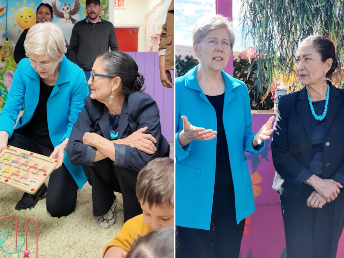 Warren stumps for Haaland in ABQ as both pitch New Mexico as affordability solution for Dems